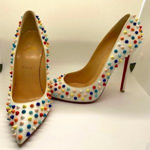 Christian Louboutin Pigalle Spikes 120 Pumps size